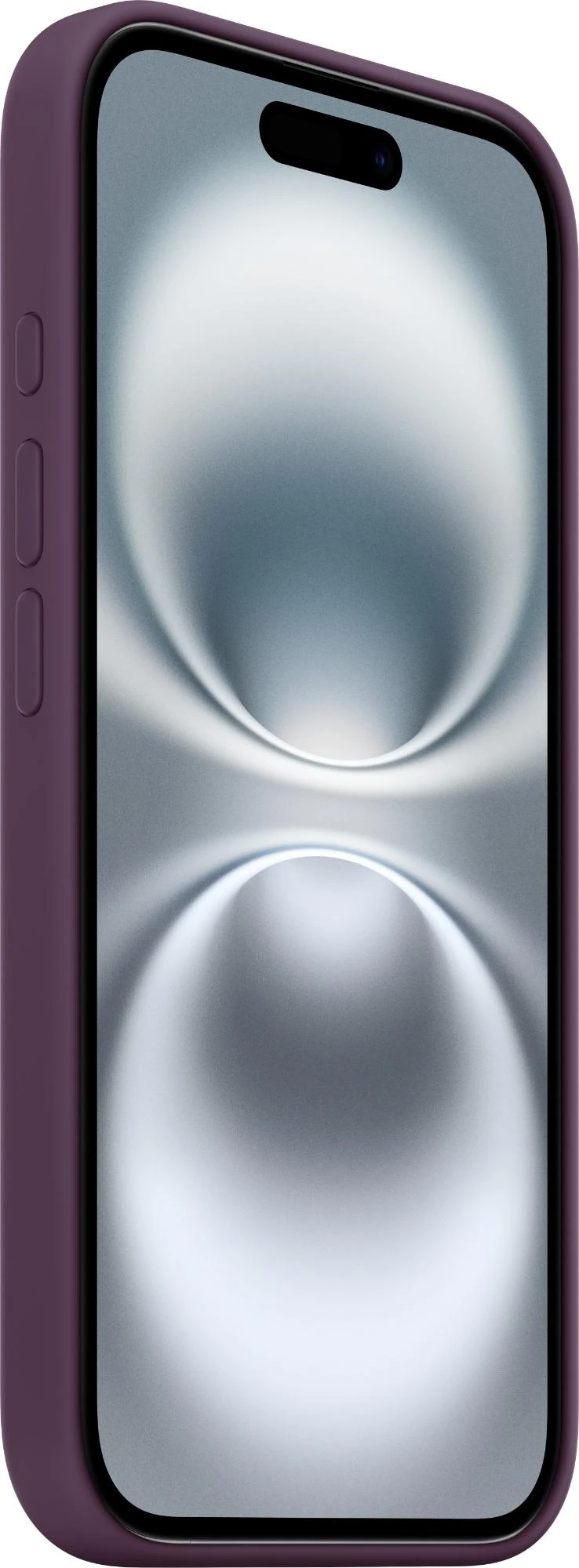 Apple iPhone 16 Silicone Case MagSafe Plum